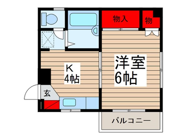 メゾンラフィーネの物件間取画像